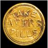 Image 3 : ***Auction Highlight*** Take Ayer's Pills, 3c Rose (EP9) Encased Postage 3c Grades vf++ (fc)