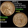 Image 1 : 1913-p Lincoln Cent 1c Grades Choice AU/BU Slider