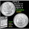 Image 1 : 1879-p Morgan Dollar $1 Grades Select+ Unc