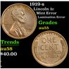 Image 1 : 1919-s Lincoln Cent 1c Grades Choice AU