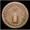 Image 2 : 1863 Pittsburg Civil War Token 1c Grades f details