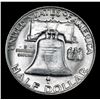 Image 3 : 1958-d Franklin Half Dollar 50c Grades Choice Unc+ FBL