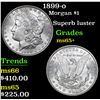 Image 1 : 1899-o Morgan Dollar $1 Grades GEM+ Unc