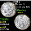 Image 1 : 1891-p Morgan Dollar $1 Grades Select+ Unc