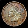 Image 2 : 1907 Indian Cent 1c Grades Select AU