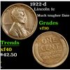 Image 1 : 1922-d Lincoln Cent 1c Grades vf++
