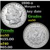 Image 1 : 1896-o Morgan Dollar $1 Grades AU, Almost Unc