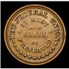 Image 2 : 1863 Army & Navy Civil War Token 1c Grades Select AU