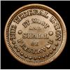 Image 2 : 1863 Army & Navy Civil War Token 1c Grades Select Unc BN