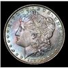 Image 2 : 1890-p rainbow toned Morgan Dollar $1 Grades Choice Unc