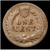 Image 3 : 1887 Indian Cent 1c Grades vg, very good