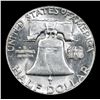 Image 3 : 1958-p Franklin Half Dollar 50c Grades Select Unc