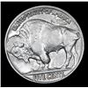 Image 3 : 1913-p Ty II Buffalo Nickel 5c Grades Choice AU/BU Slider