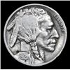 Image 2 : 1921-p Buffalo Nickel 5c Grades vf++