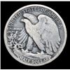 Image 3 : 1917-D Reverse Walking Liberty Half Dollar 50c Grades vg+