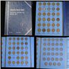 Image 1 : Lincoln cent book 1941-1962 partial set 59 coins