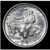 Image 2 : 1925 Stone Mountain Old Commem Half Dollar 50c Grades GEM+ Unc