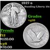 Image 1 : 1927-s Standing Liberty Quarter 25c Grades vg+