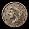Image 2 : 1838 Coronet Head Large Cent 1c Grades vf++