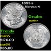 Image 1 : 1882-s Morgan Dollar $1 Grades Choice+ Unc