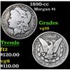 Image 1 : 1890-cc Morgan Dollar $1 Grades vg+