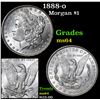 Image 1 : 1888-o Morgan Dollar $1 Grades Choice Unc