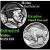 Image 1 : Hobo Buffalo Nickel 5c Grades Hand Carved