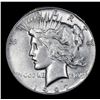 Image 2 : 1927-p Peace Dollar $1 Grades Select Unc