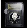 Image 2 : 1993-S Jefferson Modern Commem Dollar $1 Graded GEM++ Proof Deep Cameo By USCG