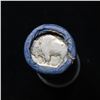 Image 3 : Buffalo Nickel Shotgun Roll in Old Bank Style Wrapper 1928 & d Mint Ends (fc)