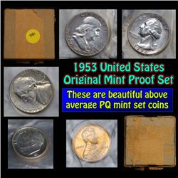 Original 1954 Proof Set  In the Box 