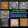 Image 1 : Original 1954 Proof Set "In the Box"