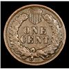 Image 3 : 1906 Indian Cent 1c Grades vf+