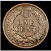 Image 3 : 1906 Indian Cent 1c Grades vf+