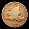 Image 2 : 1857 Flying Eagle Cent 1c Grades vg+