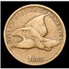 Image 2 : 1858 SL Flying Eagle Cent 1c Grades vf+