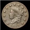 Image 2 : 1822 Coronet Head Large Cent 1c Grades f+