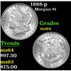 Image 1 : 1888-p Morgan Dollar $1 Grades Choice Unc