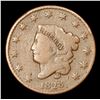 Image 2 : 1828 Coronet Head Large Cent 1c Grades f+