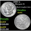 Image 1 : 1887-s Morgan Dollar $1 Grades Select Unc