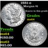 Image 1 : 1881-o Morgan Dollar $1 Grades Choice Unc