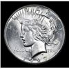 Image 2 : 1927-p Peace Dollar $1 Grades Select+ Unc