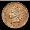 Image 2 : 1902 Indian Cent 1c Grades Select+ Unc BN