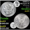Image 1 : 1885-s Morgan Dollar $1 Grades Select Unc