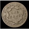 Image 3 : 1817 Coronet Head Large Cent 1c Grades vg+