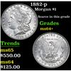 Image 1 : 1882-p Morgan Dollar $1 Grades Choice+ Unc