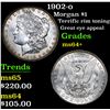 Image 1 : 1902-o Morgan Dollar $1 Grades Choice+ Unc