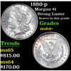 Image 1 : 1880-p Morgan Dollar $1 Grades Choice+ Unc