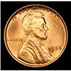 Image 2 : 1935-p Lincoln Cent 1c Grades Choice+ Unc RD