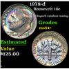 Image 1 : 1978-d Roosevelt Dime 10c Grades Choice+ Unc